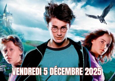 Image Harry Potter avec la date du vendredi 5 décembre 2025